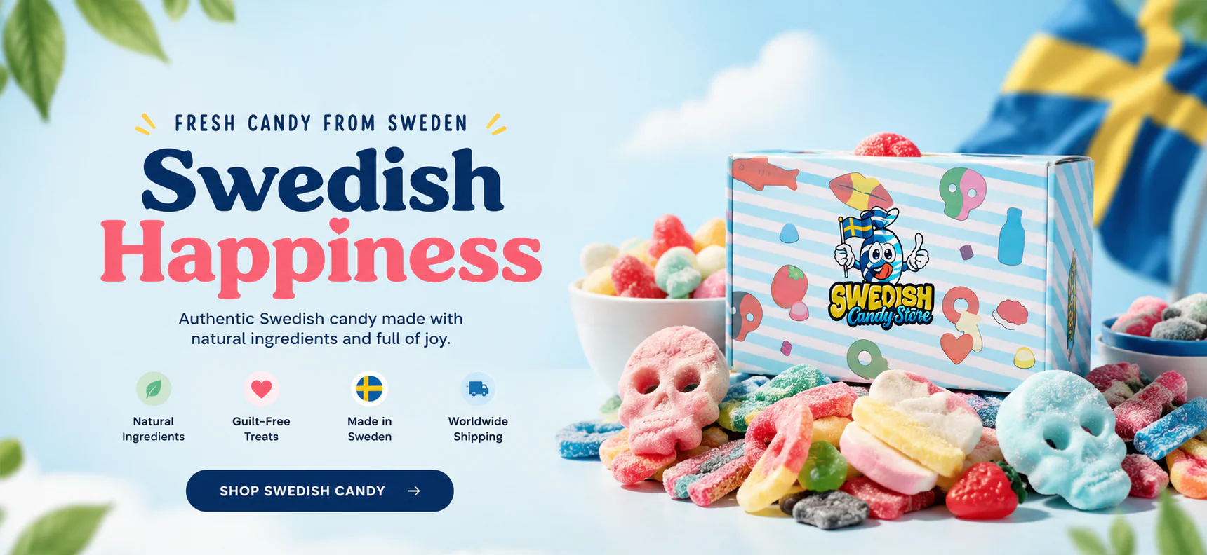 Authentic Swedish Candy Delivered Fast